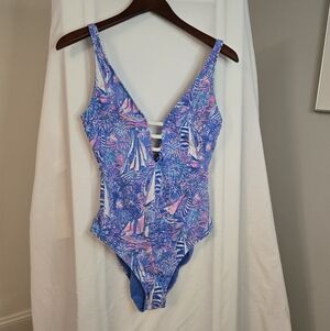Lily Pulitzer Deep V Swimsuit